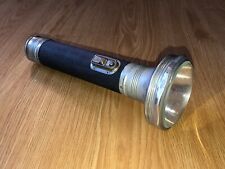 Vintage 1940s Eveready SHURLITE Flashlight Union Carbide 10” USA Made WORKING picture