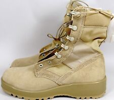 Army Combat Hiking Boots USA Military Issue Desert Hot Weather Mens 8 R D New picture