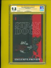 STRAY DOGS EXCLUSIVE PREVIEW 1 RARE CGC SS 9.8 • FORSTNER FLEECS RODRIGUEZ picture