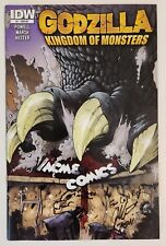 Godzilla: Kingdom of Monsters #1 (2011, IDW) NM Acme Comics Variant Signed Frank picture