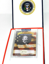 JAMES GARFIELD SIGNED CARD BY THE PRESIDENT ARCHIVE PSA BECKETT WORD CARD picture