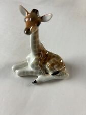 USSR Lomonosov Russian Porcelain Giraffe Figurine 5 inch picture