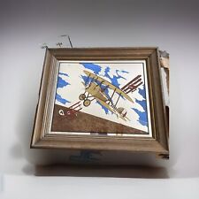 WWI Sopwith Camel William Barker Ace Picture on Mirror - Truly Unique picture