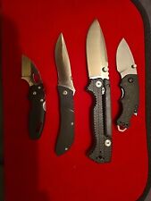 4 Knife Lot. Kershaw,2 Cold Steels And A Crkt. picture