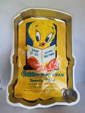 Vintage Wilton Tweety Bird 1979 Cake Pan Mold #2105-1383 With Instruction Book picture