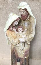 Jaimy Resin Holy Family Figural Decor Baby Jesus Mary And Joseph Statue picture