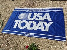 Vtg appliqued USA TODAY Banner, 75
