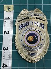 Vintage/Obsolete DeputyCollectible NASA Security Police Badge Used(D) picture