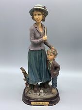Meerchi Resin Woman and Child boy Figurine  10.5