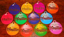 12 St Feuillien Cuvee De Noel Ornament Shaped Beer Coasters Christmas Theme picture