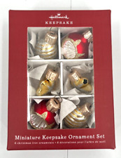 Hallmark Keepsake Ornament 2019 MINIATURE KEEPSAKE ORNAMENT SET picture
