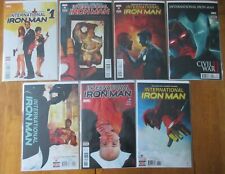International Iron Man #1-7 Marvel 2016 Comic Books VF/NM picture