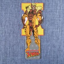 Marvel Comics X-Men SABRETOOTH Bookmark Antioch Publishing 1994 Vintage Villain picture