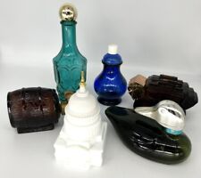 Large Lot of 6 Vintage Avon Perfume Bottles / Cologne picture