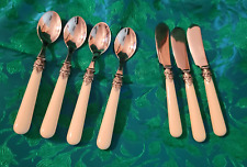 EME Inox Italy Napoleon Lot 7 Pc Demitasse Size 18/10 Stainless Spoons & Knives picture
