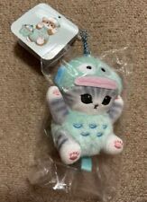 mofusand × Sanrio Characters Ⅱ Plush Keychain Hangyodon Japan NEW w/T picture