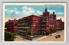 Pittsburgh PA-Pennsylvania, Mercy Hospital, Antique, Vintage Souvenir Postcard picture