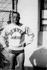 1950s Denver University Football jock gay man's collection 4x6 picture