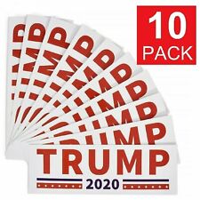 10-Pack Donald Trump for President 2020 Bumper Sticker picture