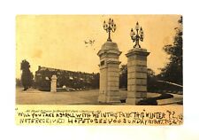 Antique Pre 1907 RPPC Real Photo Post Card Druid Hill Park Baltimore Maryland  picture