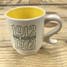 Vintage Ceramic Girls Scouts 60th Anniversary Mug  Trim 4” picture