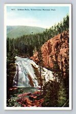 Yellowstone National Park, Gibbon Falls, Series #4277, Antique, Vintage Postcard picture