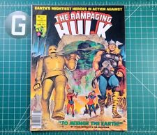 Rampaging Hulk #9 (1978) NM Marvel Comics Magazine Moench Buscema Iron Man Thor  picture