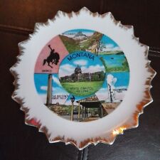 Montana State Souvenir Plate 7