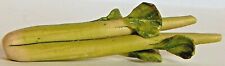 VINT MINIATURE CELERY VEGGIE CERAMIC HAND-CRAFTED DETAIL picture