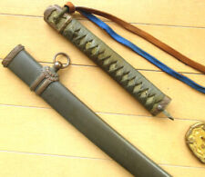 Original Gunto Koshirae parts set from Former Japanese Army WW2 military RARE picture