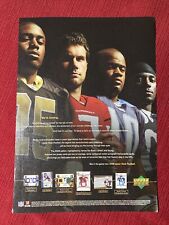 Reggie Bush & Vince Young Upper Deck Sportscard 2002 Print Ad - Great to Frame picture