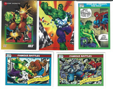 INCREDIBLE HULK - IMPEL 1990/92/1994 FLAIR NEAR MINT NM+ cards (Marvel) AVENGERS picture