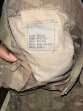 USED US Army Combat Jacket Top OCP Size Large Regular Flame Resistant picture