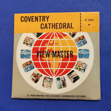 Sawyer's C291 Coventry Cathedral England view-master 3 Reels Universal Packet picture