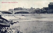 South Bend, Indiana, IN, Jefferson Street Bridge, 1908 Vintage Postcard e6119 picture