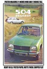 11x17 POSTER - 1979 Peugeot 104 picture