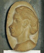 1851 ABOLITIONIST FREDERICK DOUGLASS CARVED STONE CAMEO SLAVE PORTRAIT ER WAGNER picture