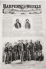 Champ Ferguson and his Guard - Harper's Weekly, September 23, 1865 - Original picture