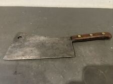 Vintage foster bros? meat cleaver Butcher Knife picture