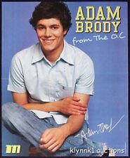 Adam Brody The OC Poster Centerfold 270A Ashton Kutcher on back picture