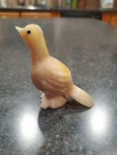 Hand Carved Onyx Bird Sculpture Paperweight 2.5” x 3”  picture
