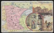 Map of Minnesota, 1889, Arbuckle Coffee - Trade Card, Size: 76 mm x 127 mm picture