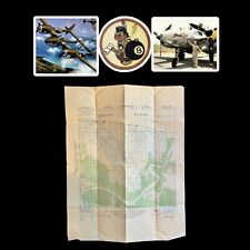 RARE Early WWII New Guinea 8th Photo Recon Squadron 5th AF SEPIK EAST Photo Map picture
