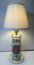 Vintage Miller Light  Pilsner Round Table Light Lamp. Excellent RARE LIGHT. picture