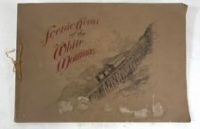 c1890s -- SCENIC GEMS OF THE WHITE MOUNTAINS - SOUVENIR BOOKLET picture