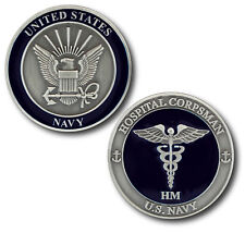 NEW U.S. Navy Hospital Corpsman (HM) Challenge Coin. picture