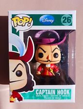 Funko Pop Disney Captain Hook #26 OG Disney Logo Box Authentic  picture