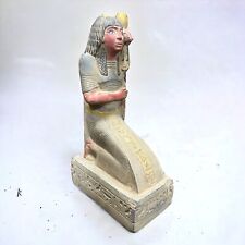 Rare Antique Meritamun His son King Ramses Ancient Statue Pharaonic Egyptian BC picture