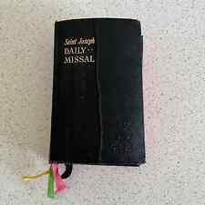 Vintage 1956 Saint Joseph Daily Missal Religious Book Confraternity Edition picture