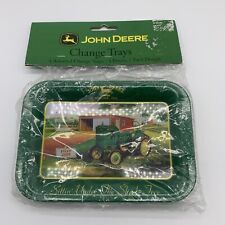 John Deere Tractor Metal Change Trays Set of 4 New in Package picture